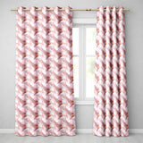 Blush Pink Marble Flow Abstract Seamless Pattern Luxury Fluid Texture  Readymade Eyelet Ring Top Thermal 100% Blackout Curtains