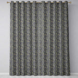 Classic Victorian Garden People Scene Pattern in Sepia Seamless  Readymade Eyelet Ring Top Thermal 100% Blackout Curtains