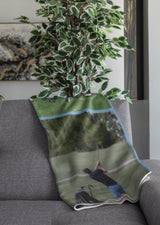 Upload Your Own 4 Photos Custom Made Text Soft Warm Fleece Mink Blanket