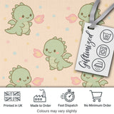 Cute Baby Dinosaur Cartoon Animal Pattern Thoughtful Gift Idea  Digital Print Material by the Metre UK Sewing Quilting Textile