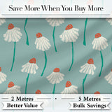 Tropical Floral With Red Top Seamless Pattern Thoughtful Gift Idea  Digital Print Material by the Metre UK Sewing Quilting Textile