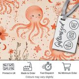 Kawaii Octopus Ocean Seamless Pattern Perfect Gift for Her Lovely  Digital Print Material by the Metre UK Sewing Quilting Textile