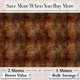 Glossy Tan Crocodile Texture Pattern Luxury Leather Look Design  Digital Print Material by the Metre UK Sewing Quilting Textile