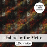 Moss Green Crocodile Texture Pattern Natural Reptile Skin Design  Digital Print Material by the Metre UK Sewing Quilting Textile
