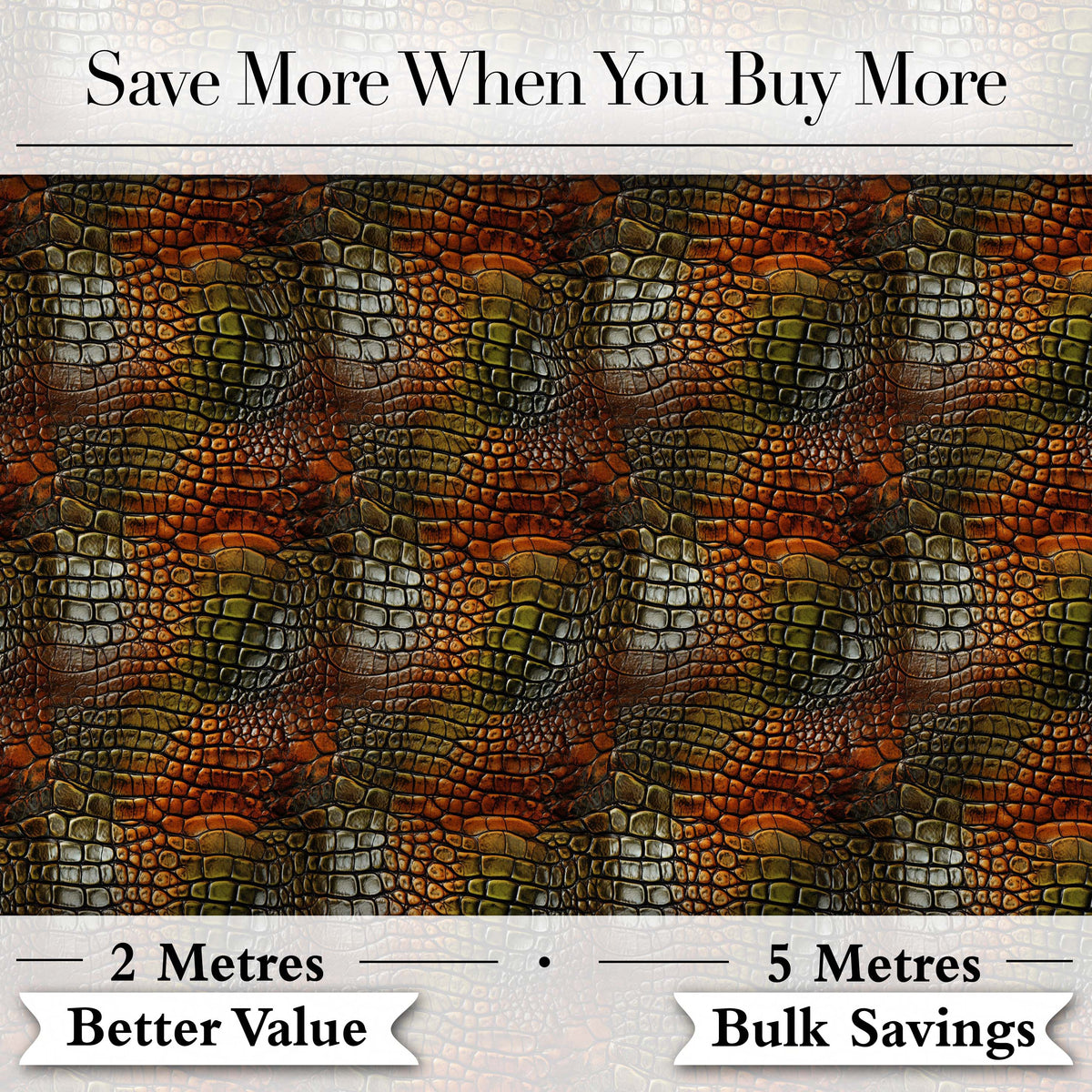 Moss Green Crocodile Texture Pattern Natural Reptile Skin Design  Digital Print Material by the Metre UK Sewing Quilting Textile