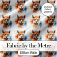 Watercolour Alpaca Pattern Cute Animal Artistic Design Lovely  Digital Print Material by the Metre UK Sewing Quilting Textile