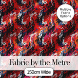 Bright Paint Splash Multicolour Abstract Pattern Cute Unique Gift  Digital Print Material by the Metre UK Sewing Quilting Textile