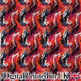 Bright Paint Splash Multicolour Abstract Pattern Cute Unique Gift  Digital Print Material by the Metre UK Sewing Quilting Textile
