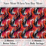 Bright Paint Splash Multicolour Abstract Pattern Cute Unique Gift  Digital Print Material by the Metre UK Sewing Quilting Textile