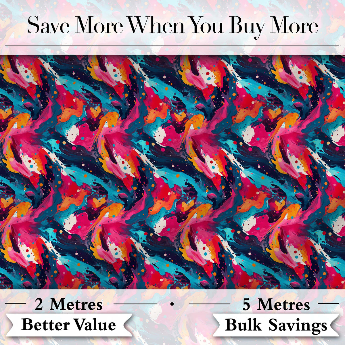 High Contrast Marble Swirl Red Black White Abstract Pattern Lovely  Digital Print Material by the Metre UK Sewing Quilting Textile