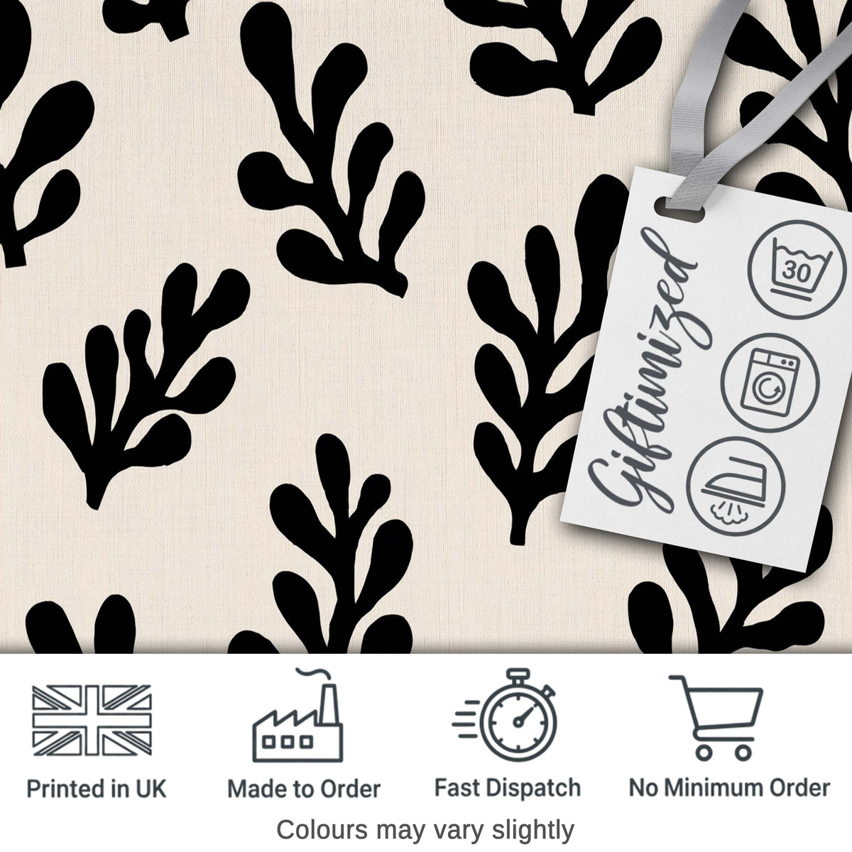 Topographic Contour Lines Black Cream Abstract Landscape Pattern  Digital Print Material by the Metre UK Sewing Quilting Textile
