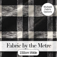 Scallop Fan Shell Black Cream Art Deco Pattern Perfect Gift for Her  Digital Print Material by the Metre UK Sewing Quilting Textile