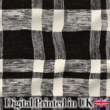 Scallop Fan Shell Black Cream Art Deco Pattern Perfect Gift for Her  Digital Print Material by the Metre UK Sewing Quilting Textile