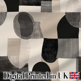 Galaxy Marble Typography Blue Black Motivational Word Pattern Lovely  Digital Print Material by the Metre UK Sewing Quilting Textile
