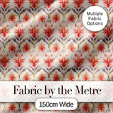 Classic Beige Black Ornamental Damask Seamless Pattern Vintage  Digital Print Material by the Metre UK Sewing Quilting Textile