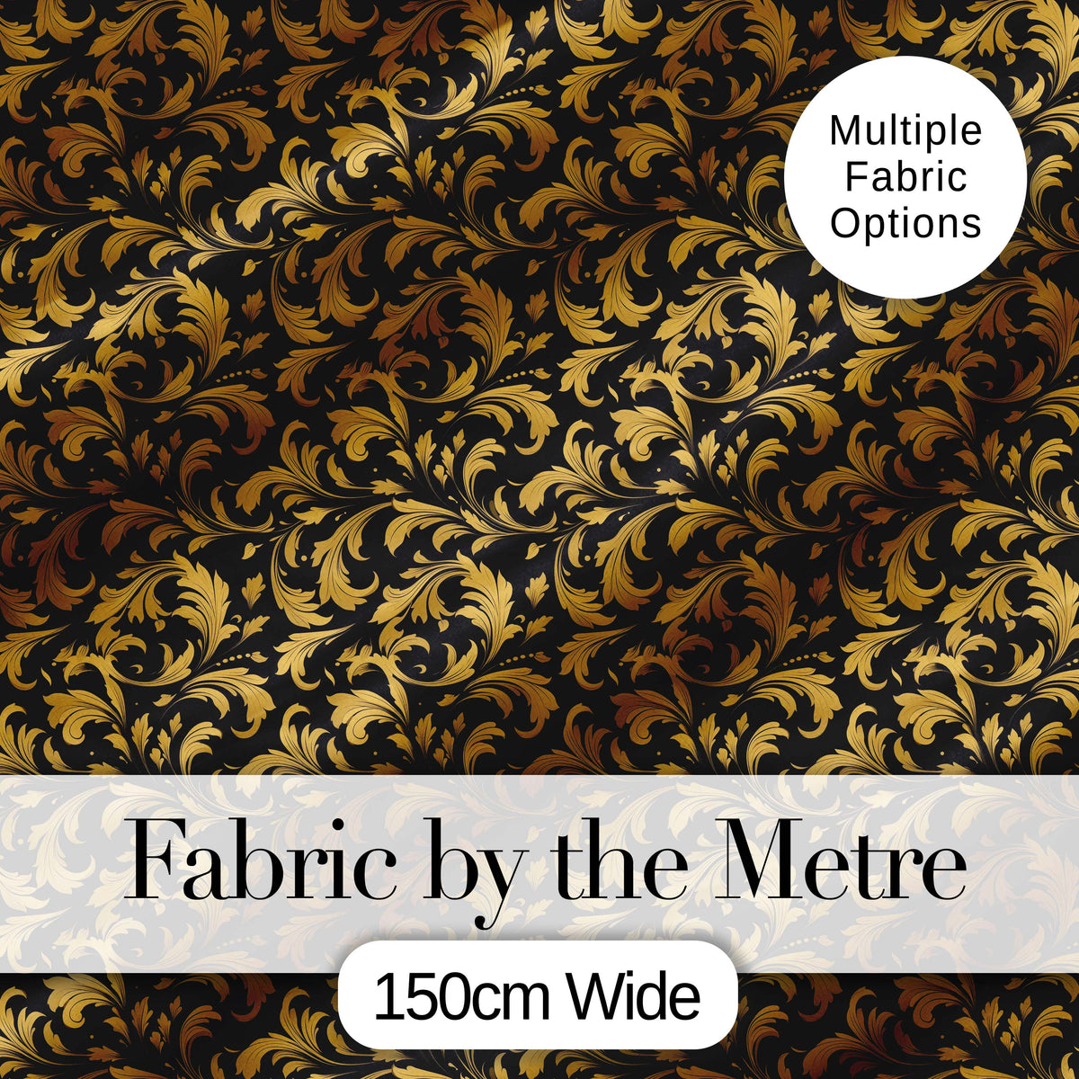 Antique Beige Floral Damask Seamless Pattern Vintage Classic Lovely  Digital Print Material by the Metre UK Sewing Quilting Textile