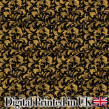 Antique Beige Floral Damask Seamless Pattern Vintage Classic Lovely  Digital Print Material by the Metre UK Sewing Quilting Textile