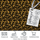 Antique Beige Floral Damask Seamless Pattern Vintage Classic Lovely  Digital Print Material by the Metre UK Sewing Quilting Textile