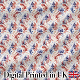 Orange Gold Baroque Floral Dark Background Luxury Ornamental Design  Digital Print Material by the Metre UK Sewing Quilting Textile