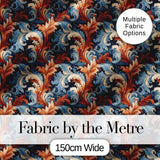 Ivory Gold Damask Seamless Pattern Classic Elegant Ornamental Lovely  Digital Print Material by the Metre UK Sewing Quilting Textile