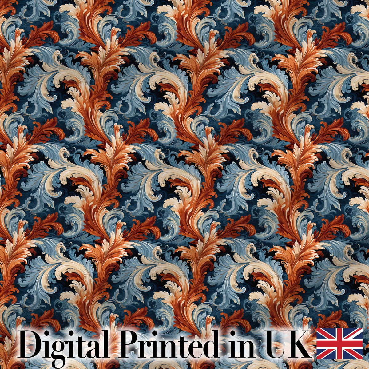 Ivory Gold Damask Seamless Pattern Classic Elegant Ornamental Lovely  Digital Print Material by the Metre UK Sewing Quilting Textile