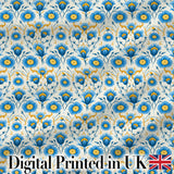 Yellow Poppy Floral Seamless Pattern Botanical Garden Design Lovely  Digital Print Material by the Metre UK Sewing Quilting Textile