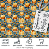 Black White Cake Seamless Pattern Minimal Dessert Food Illustration  Digital Print Material by the Metre UK Sewing Quilting Textile