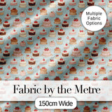 Pastel Cake Slice Seamless Pattern Cute Dessert Sweet Food Design  Digital Print Material by the Metre UK Sewing Quilting Textile