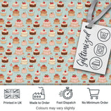 Pastel Cake Slice Seamless Pattern Cute Dessert Sweet Food Design  Digital Print Material by the Metre UK Sewing Quilting Textile