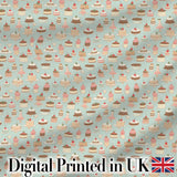 Vintage Mini Cake Seamless Pattern Dessert Food Illustration Design  Digital Print Material by the Metre UK Sewing Quilting Textile