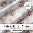 Floral Rainbow Gold Glitter Boho Seamless Pattern Cute Unique Gift  Digital Print Material by the Metre UK Sewing Quilting Textile