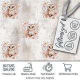Floral Rainbow Gold Glitter Boho Seamless Pattern Cute Unique Gift  Digital Print Material by the Metre UK Sewing Quilting Textile