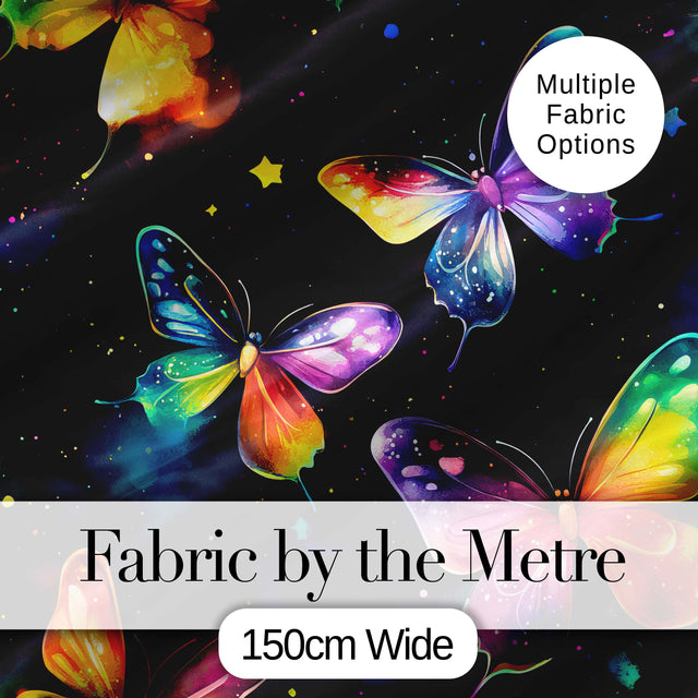 Pastel Watercolor Butterflies Soft Grey Background Seamless Pattern  Digital Print Material by the Metre UK Sewing Quilting Textile