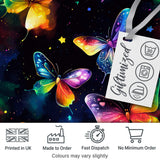 Pastel Watercolor Butterflies Soft Grey Background Seamless Pattern  Digital Print Material by the Metre UK Sewing Quilting Textile