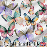 Bold Red Blue Rose Floral Seamless Pattern Perfect Gift for Her  Digital Print Material by the Metre UK Sewing Quilting Textile