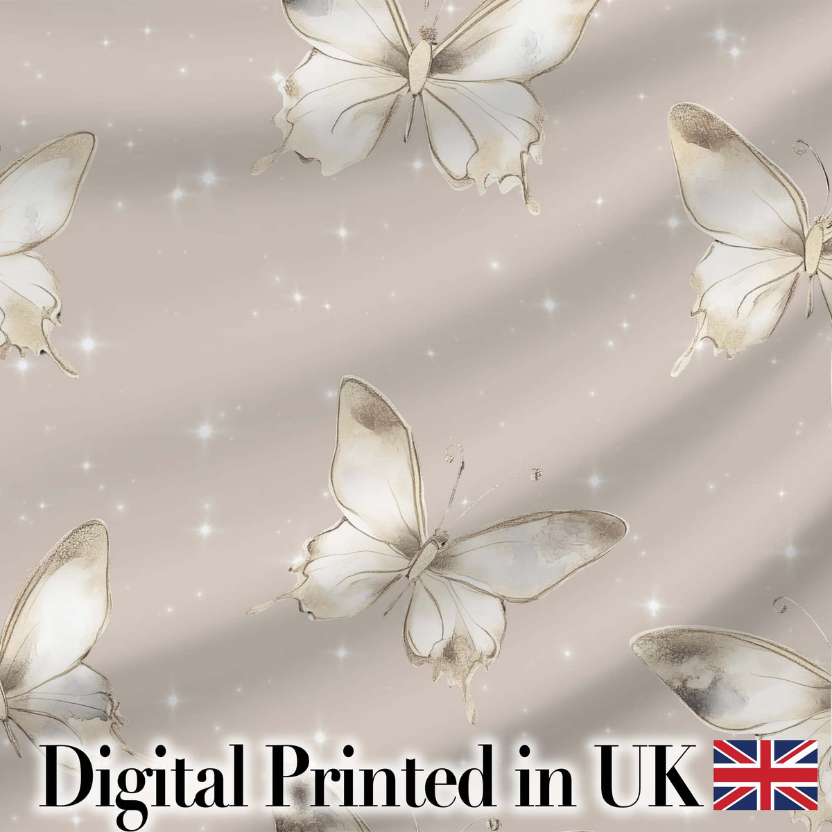 Vintage Red Flower Botanical Seamless Pattern Beautiful Coffee Cup  Digital Print Material by the Metre UK Sewing Quilting Textile