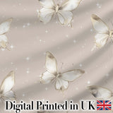 Vintage Red Flower Botanical Seamless Pattern Beautiful Coffee Cup  Digital Print Material by the Metre UK Sewing Quilting Textile