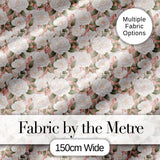 Blush Pink Peony Floral Seamless Pattern Perfect Gift for Her Lovely  Digital Print Material by the Metre UK Sewing Quilting Textile
