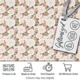 Blush Pink Peony Floral Seamless Pattern Perfect Gift for Her Lovely  Digital Print Material by the Metre UK Sewing Quilting Textile