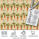 Farmhouse Style Hand Drawn Carrot Repeat Distressed Texture Design  Digital Print Material by the Metre UK Sewing Quilting Textile