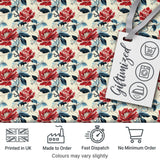 Antique Style Cream Floral Botanical Seamless Pattern Neutral Lovely  Digital Print Material by the Metre UK Sewing Quilting Textile