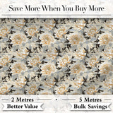 Vintage Pink Peony Floral Branch Seamless Pattern Cute Unique Gift  Digital Print Material by the Metre UK Sewing Quilting Textile