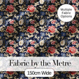 Classic Blue White Toile Floral Seamless Pattern Cute Unique Gift  Digital Print Material by the Metre UK Sewing Quilting Textile