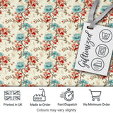 Cute Christmas Santa Tree Gift Cartoon Seamless Pattern Lovely  Digital Print Material by the Metre UK Sewing Quilting Textile