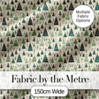 Watercolor Christmas Tree Pastel Forest Seamless Pattern Lovely  Digital Print Material by the Metre UK Sewing Quilting Textile