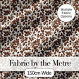 Hand Drawn Coffee Beans and Leaves Seamless Pattern Cute Unique Gift  Digital Print Material by the Metre UK Sewing Quilting Textile