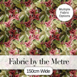Dark Background Autumn Leaves Botanical Seamless Pattern Lovely  Digital Print Material by the Metre UK Sewing Quilting Textile