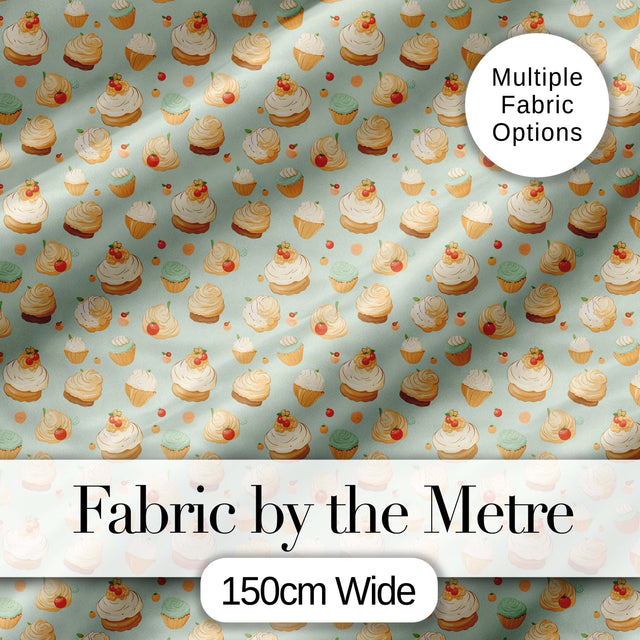 Colorful Meringue Swirl Dessert Seamless Pattern Cute Unique Gift  Digital Print Material by the Metre UK Sewing Quilting Textile