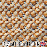 Cupcake and Fruit Dessert Pastel Seamless Pattern Cute Unique Gift  Digital Print Material by the Metre UK Sewing Quilting Textile