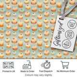 Vintage Cream Puff Dessert Repeating Pattern Soft Pastel Seamless  Digital Print Material by the Metre UK Sewing Quilting Textile